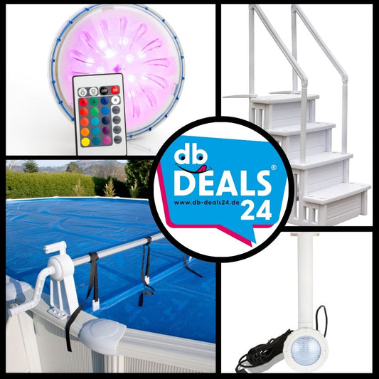 Poolzubehör und Beleuchtung