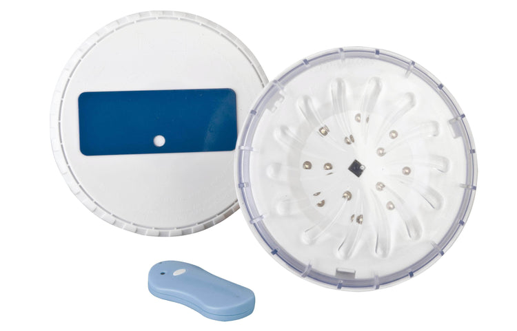 db-deals24 2 Farb-LED Poolleuchten PLED2, Poollampen magnetisch inkl. Fernbedienung