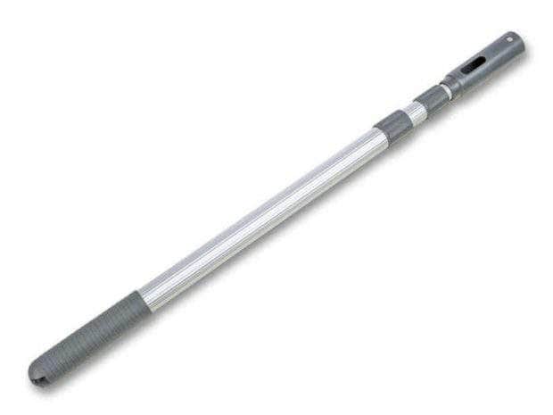 db-deals24 Aluminium Teleskopstange Pool, silber 1,50 m für Ø 3cm