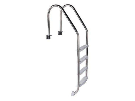 db-deals24 Azuro Edelstahl Poolleiter 4-Stufen, Einbauleiter