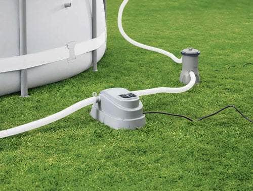 db-deals24 Bestway Poolheizung Flowclear 2800 Watt elektrischer Warmwasserbereiter