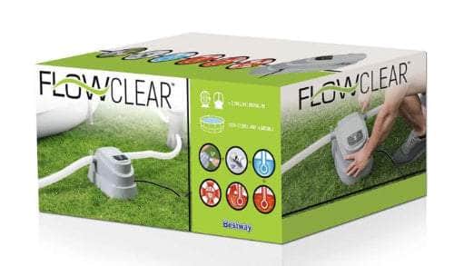 db-deals24 Bestway Poolheizung Flowclear 2800 Watt elektrischer Warmwasserbereiter