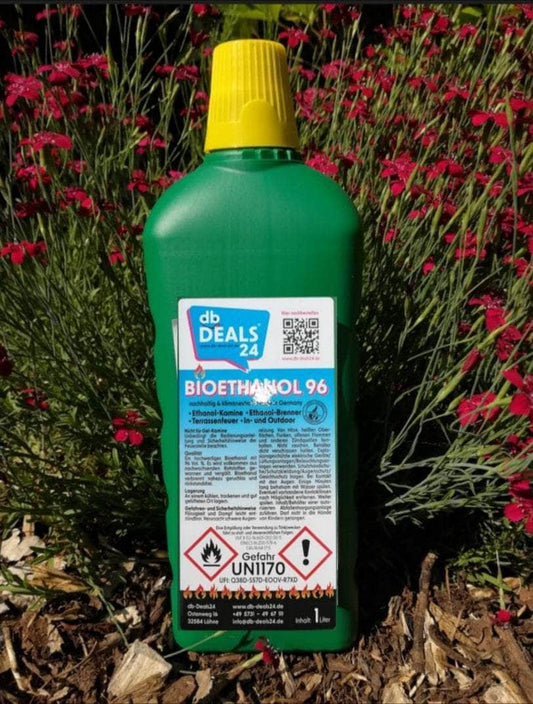 db-deals24 Bio Ethanol 96; 24 x 1 Liter
