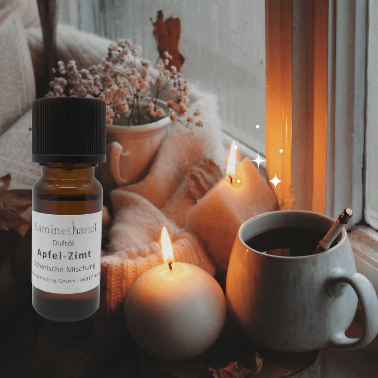db-deals24 Duftöl Apfel-Zimt, 10ml Tropfflasche