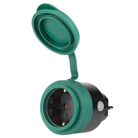 db-deals24 Fonta Smart Home Dose, Außensteckdose WLAN IP44 16A 3680 Watt