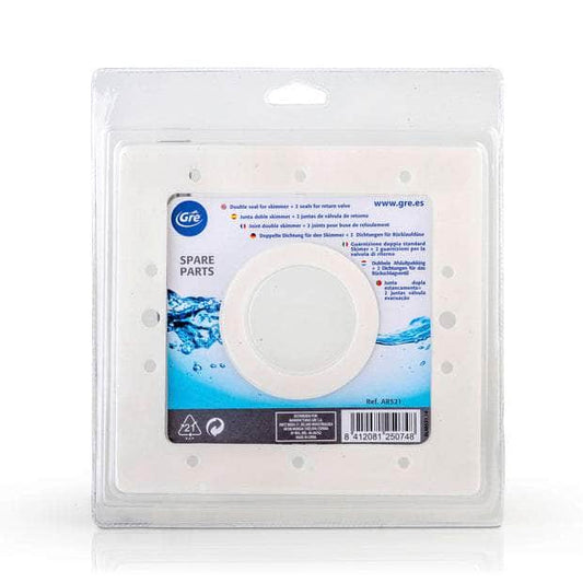 db-deals24 GRE Doppeldichtung für Skimmer + 2 Dichtungen für Rücklaufdüse AR521
