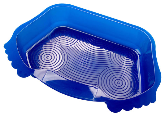 db-deals24 GRE Fußwaschbecken für Pool 40 x 44 x 26 cm als Fuß geformtes Fußbad