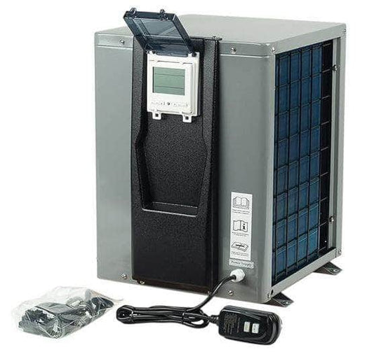 db-deals24 INTERLINE Mini Wärmepumpe Pro 2.8 KW für 12m³ Pools - R32 Pro Line