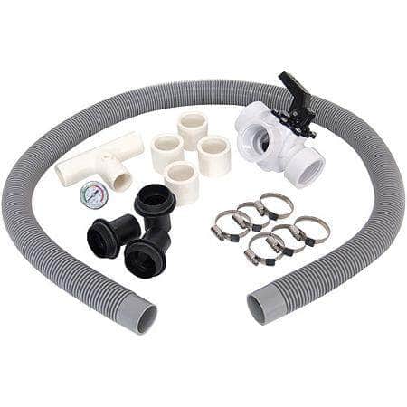 db-deals24 INTERLINE Solar Dome Heater, By-Pass Set für Solarschnecke