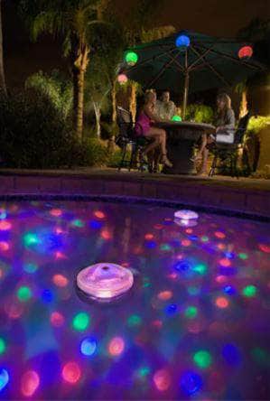 db-deals24 INTERLINE Unterwasser LED, Licht Show für Holzpools
