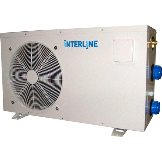 db-deals24 INTERLINE Wärmepumpe Pro 3,6KW, für 20m³, 20.000 Liter Pools