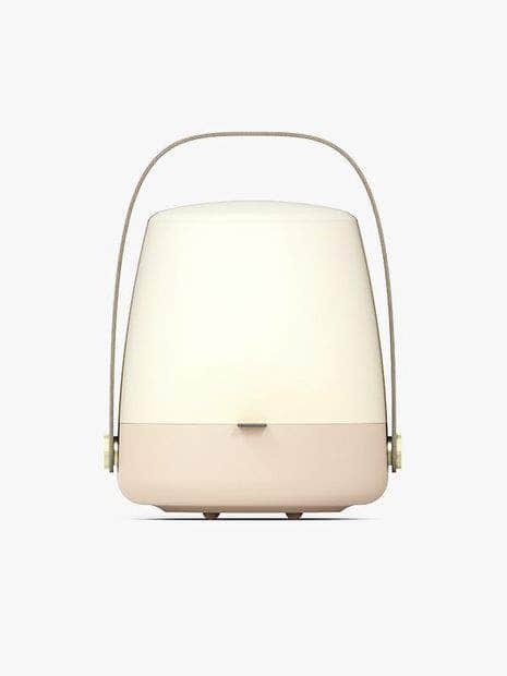 db-deals24 kooduu Lite-up dimmbare LED-Lampe, Tischlampe hellrosa