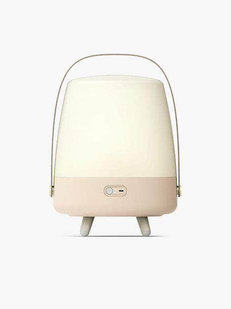 db-deals24 Kooduu Lite-up Play Bluetooth-Lautsprecher LED-Lampe, Lautsprecher LED-Lampe hellrosa