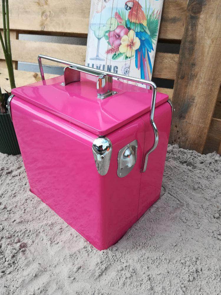 db-deals24 Kühlbox Retro Kühlbox 13 Liter, verschiedene Farben