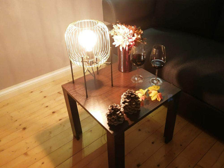 db-deals24 Lampe Tischleuchte Draht