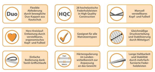 db-deals24 Lattenrost db-Duo Elastic KF