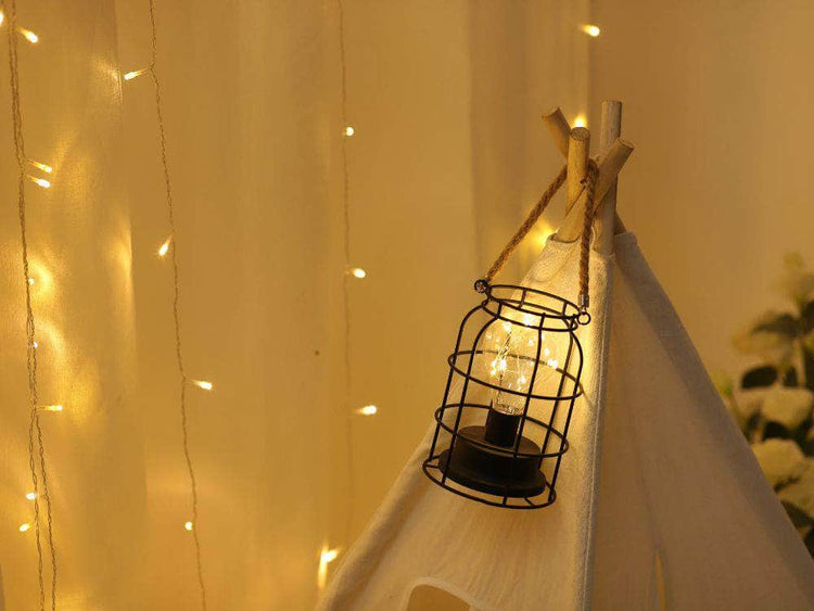 db-deals24 LED Käfig Laterne Viva