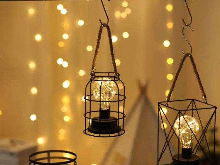 db-deals24 LED Käfig Laterne Viva