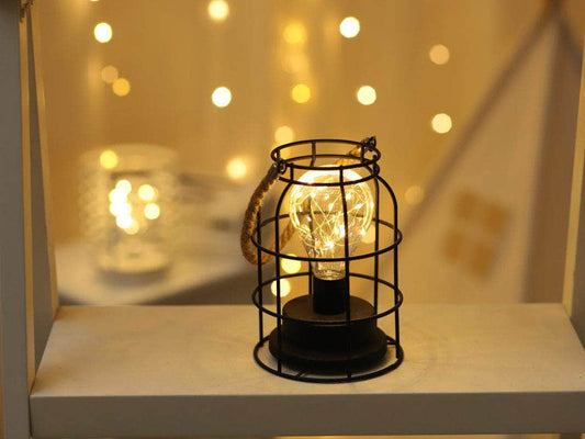 db-deals24 LED Käfig Laterne Viva