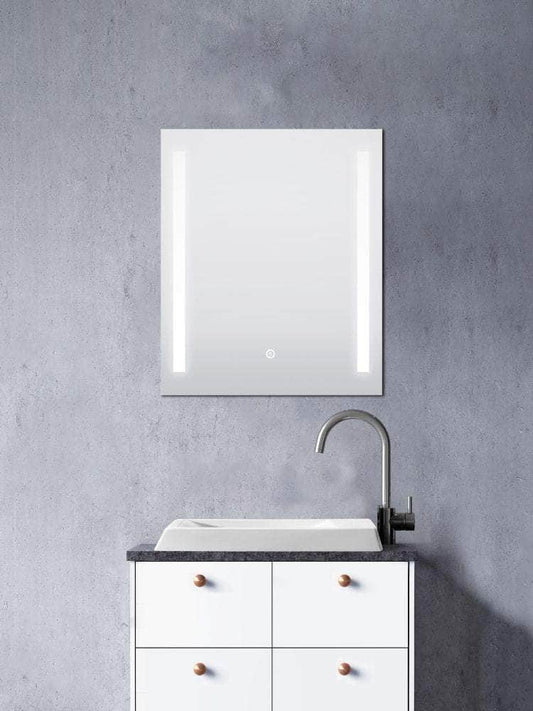 db-deals24 LED Spiegel eckig klein