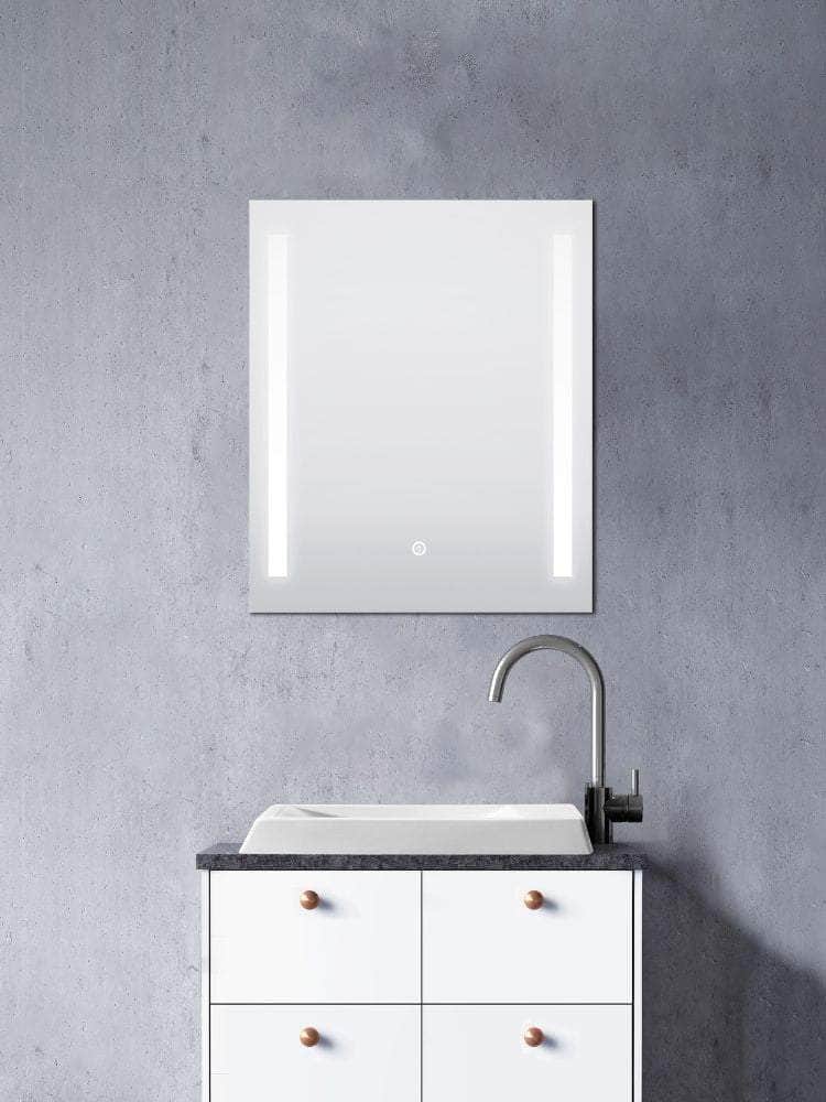 db-deals24 LED Spiegel eckig klein