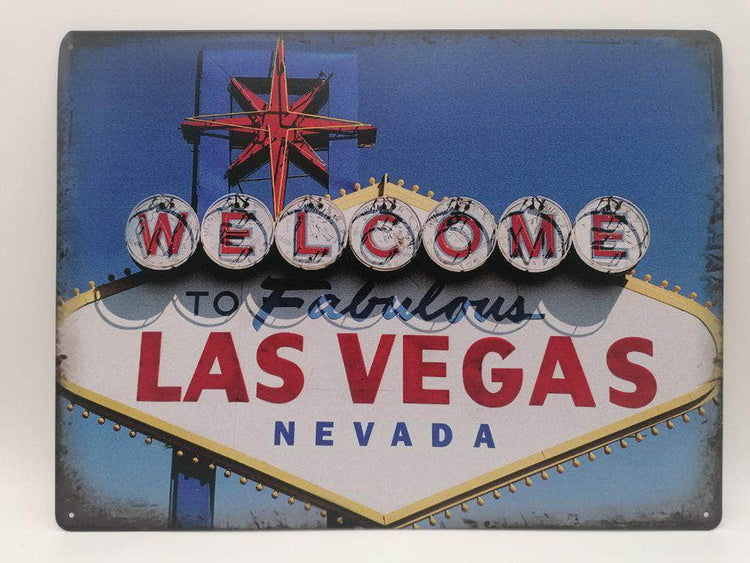 db-deals24 Retro Schild Las Vegas
