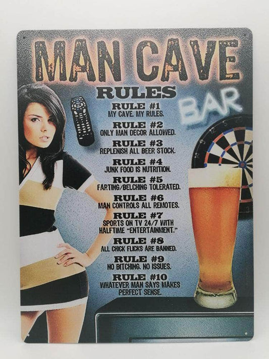 db-deals24 Retro Schild Man Cave