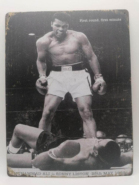 db-deals24 Retro Schild Muhammad Ali