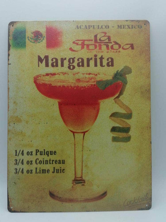 db-deals24 Retro Schild "Old" Margarita