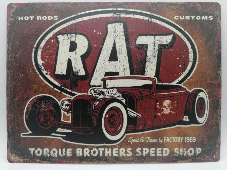 db-deals24 Retro Schild RAT