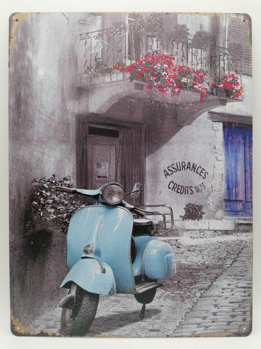 db-deals24 Retro Schild Vespa II