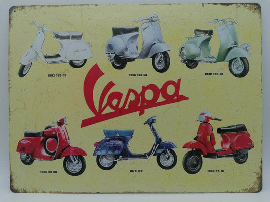 db-deals24 Retro Schild Vespa III