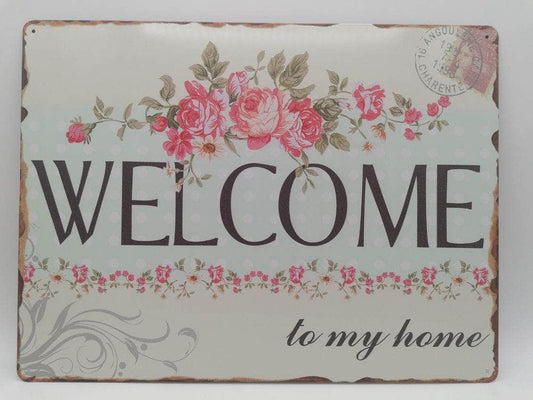 db-deals24 Retro Schild Welcome