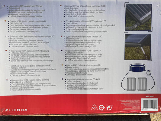db-deals24 Solarpanel SH70, Solar-Wasserheizer für Aufstellpools, Poolheizung