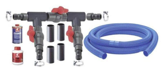 db-deals24 Wärmepumpen Bypass-Set Basic zum Anschluss einer Wärmepumpe