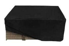 db-deals24 Wetterschutzhaube für Rattan Sitzgarnitur Cube, 6 Personen