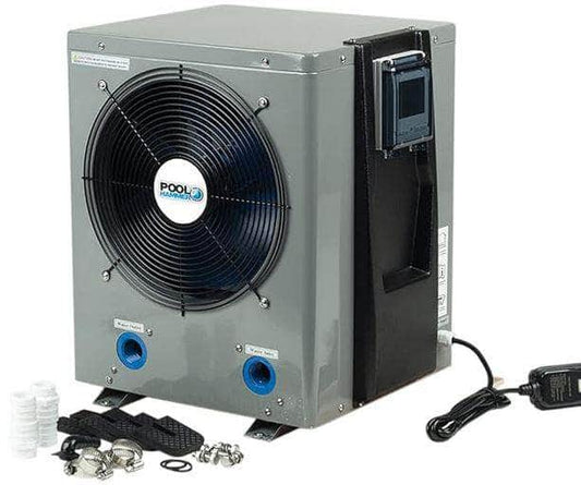 db-deals24 INTERLINE Mini Wärmepumpe Pro 2.8 KW für 12m³ Pools -  R32 Pro Line