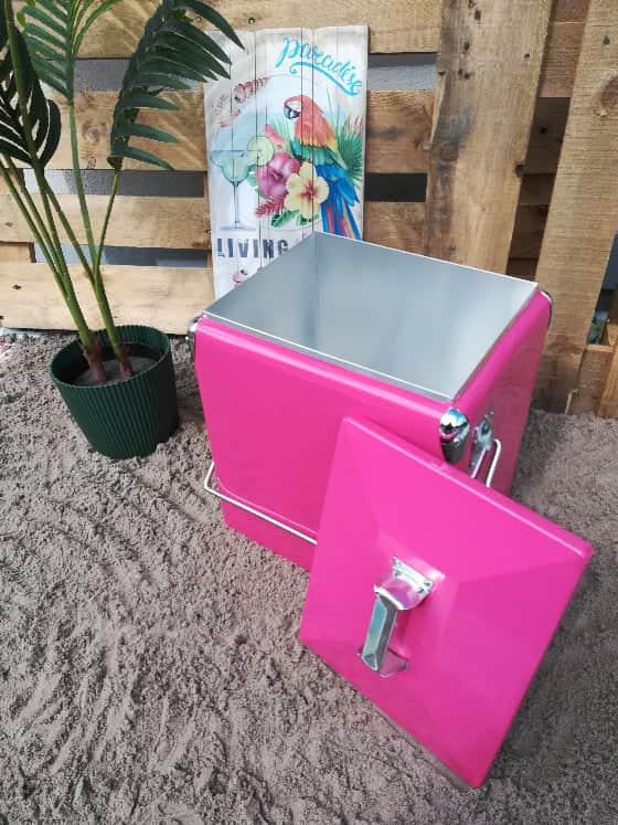 db-deals24 Kühlbox Retro Kühlbox 17 Liter, verschiedene Farben