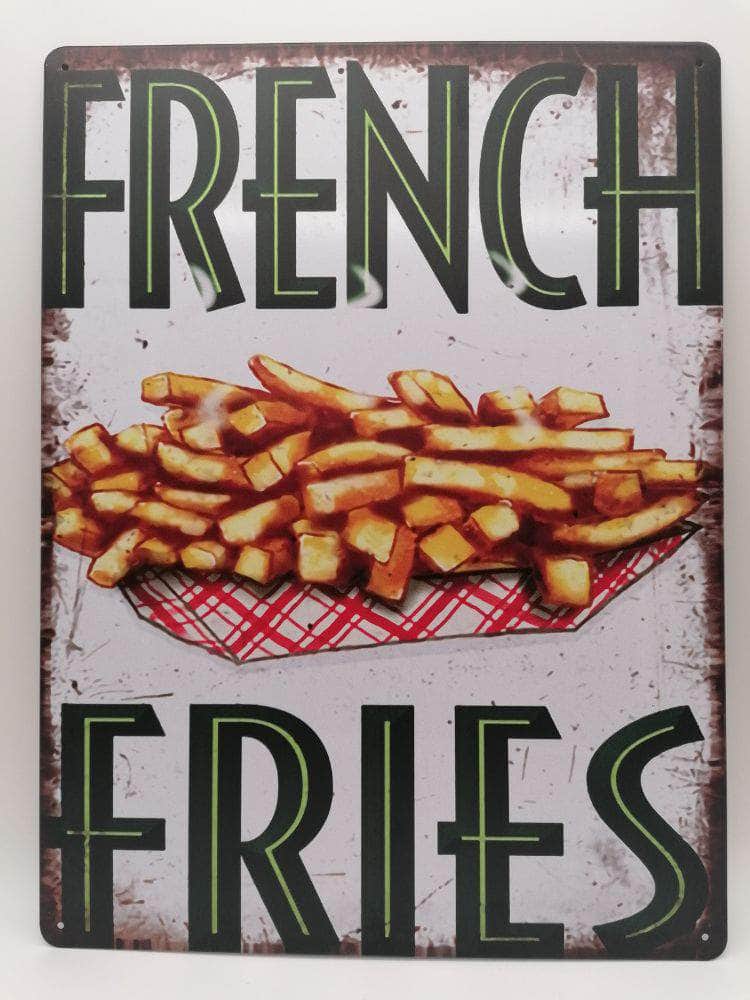 db-deals24 Retro Schild French Fries